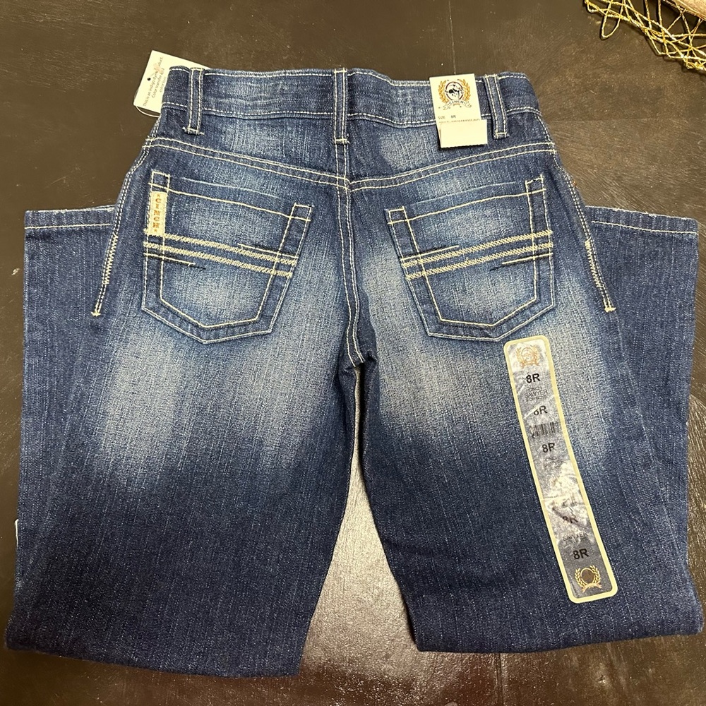 BRAND NEW Cinch boys Sawyer jeans size 8R